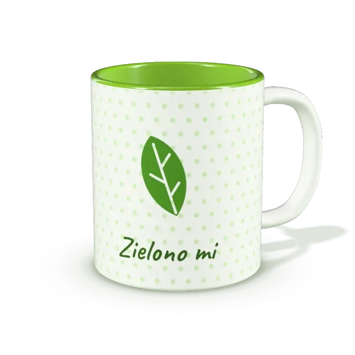 Kubek z wzorem: Dla miłośnika roślin