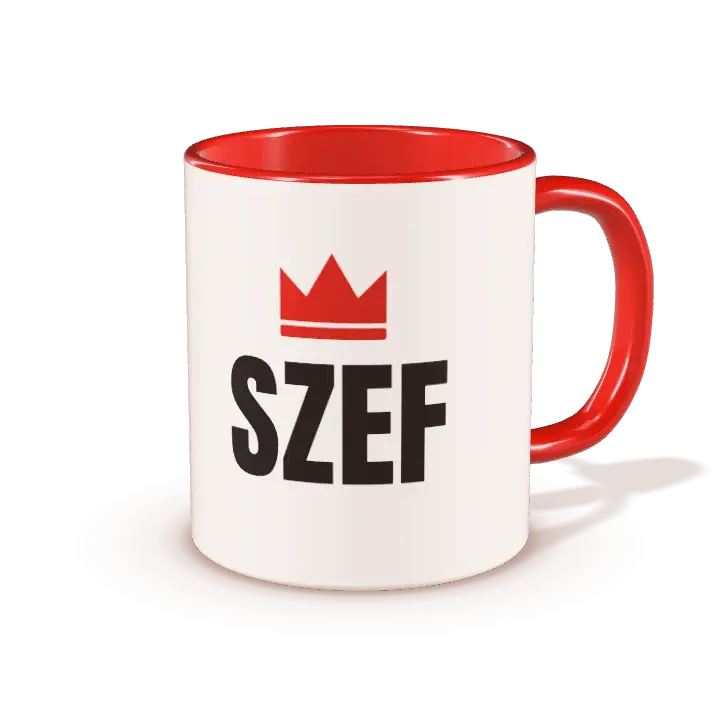 Kubek z wzorem: Dla szefa